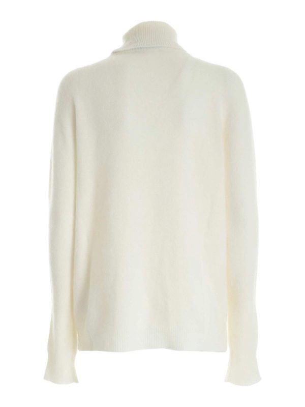 BLUMARINE: Rollkragenpullover  und Polo-Ausschnitt online - Rollkragenpullover - Creme