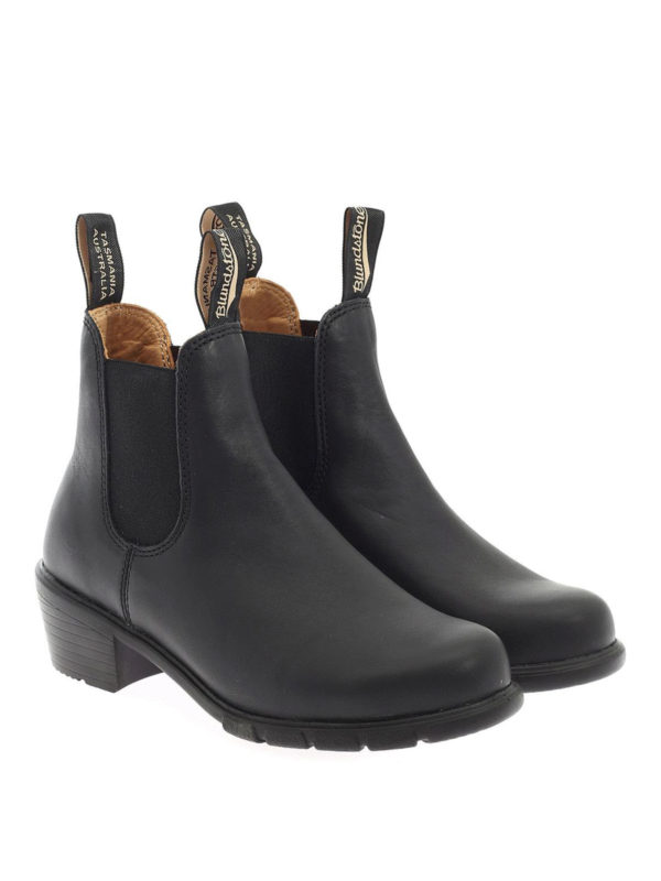 BLUNDSTONE: ankle boots online - Ankle boot with elastic inserts in black
