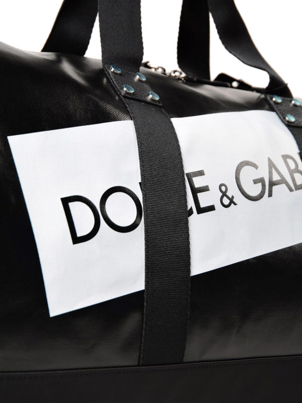Dolce & Gabbana Boston logo detailed duffle bag|BM1519AN499HNI67