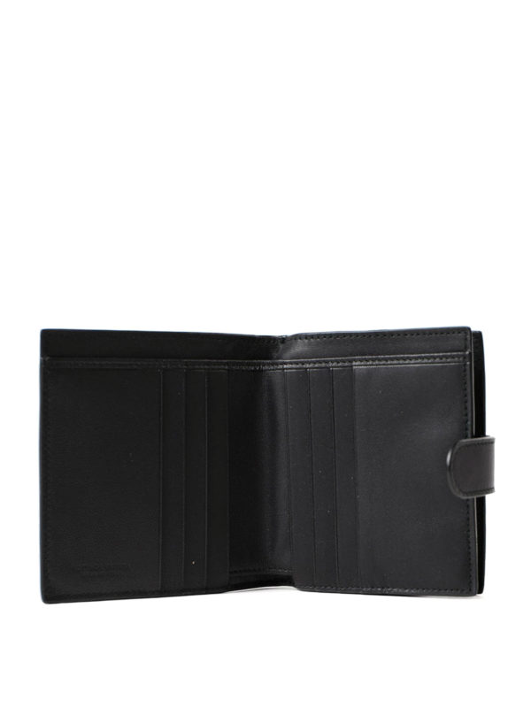 BOTTEGA VENETA buy online Intrecciato napa black mini wallet