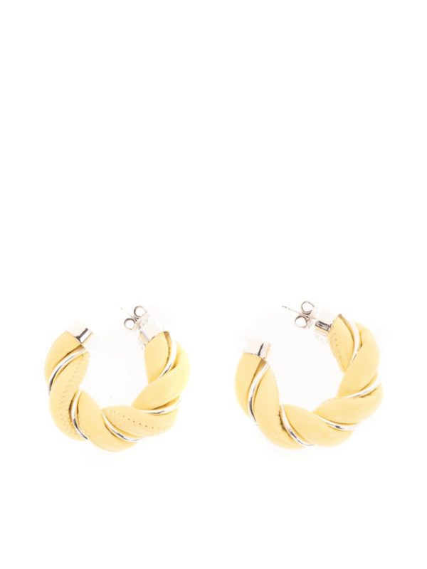 BOTTEGA VENETA: Pendientes - Pendientes - Amarillo
