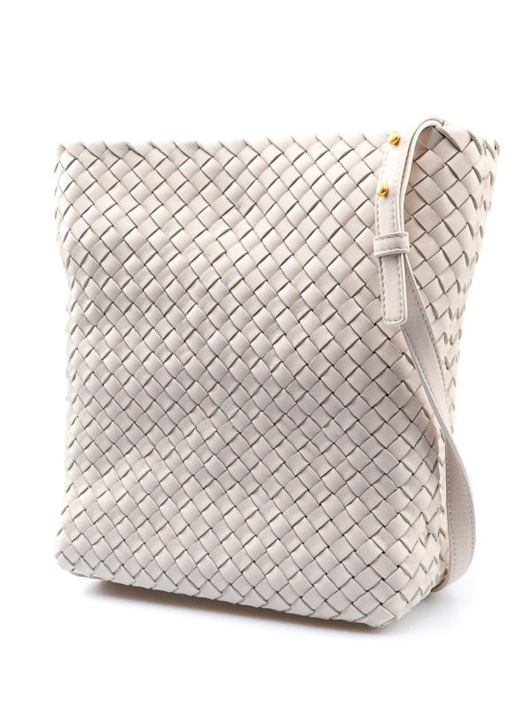 BOTTEGA VENETA: Bucket-bags online - Bucket-Bag - Weiß