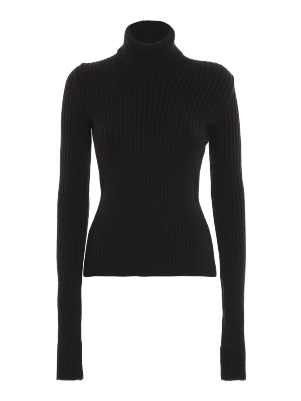 BOTTEGA VENETA: Turtlenecks & Polo necks - Stretch wool blend turtleneck