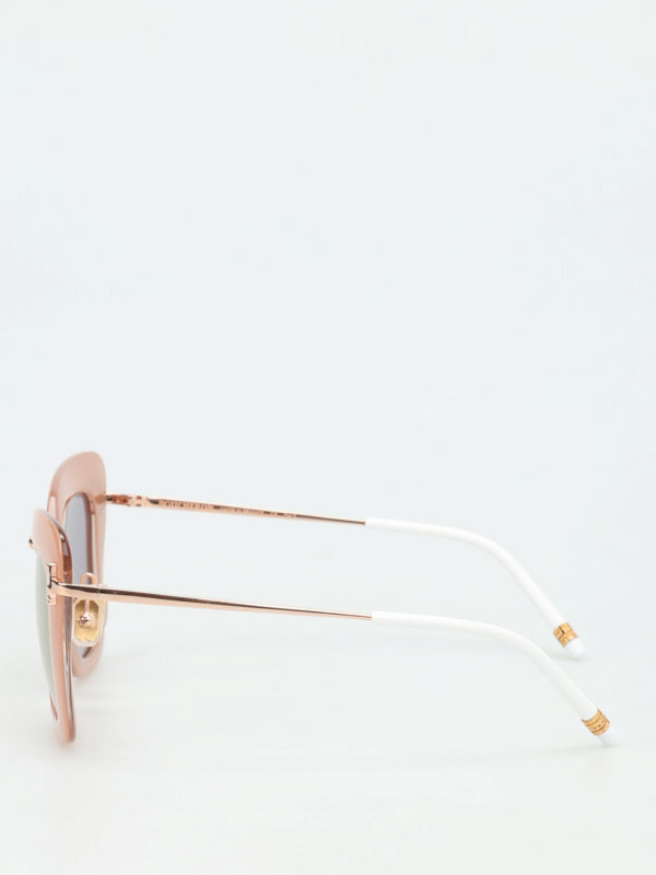 BOUCHERON: sunglasses online - Square cat eye sunglasses