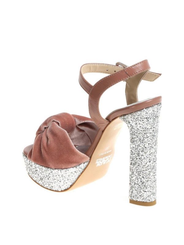 Sandalias - Rosado shop online: KARL LAGERFELD