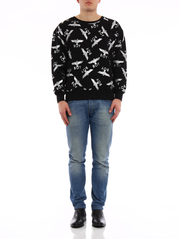 Boy London: Sweatshirts & Sweaters online - Repeat Eagle sweatshirt