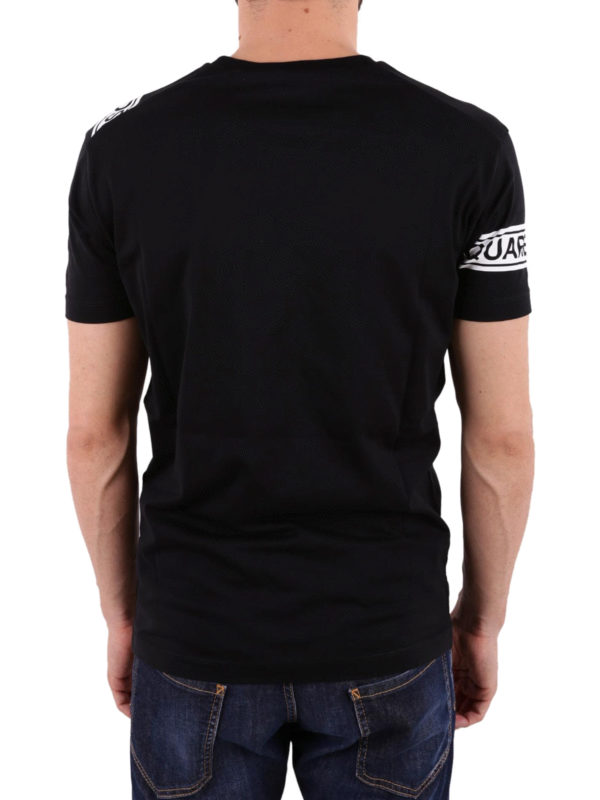 Camiseta - Negro shop online: DSQUARED2