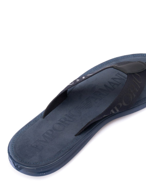 Sandales - Bleu shop online: EMPORIO ARMANI