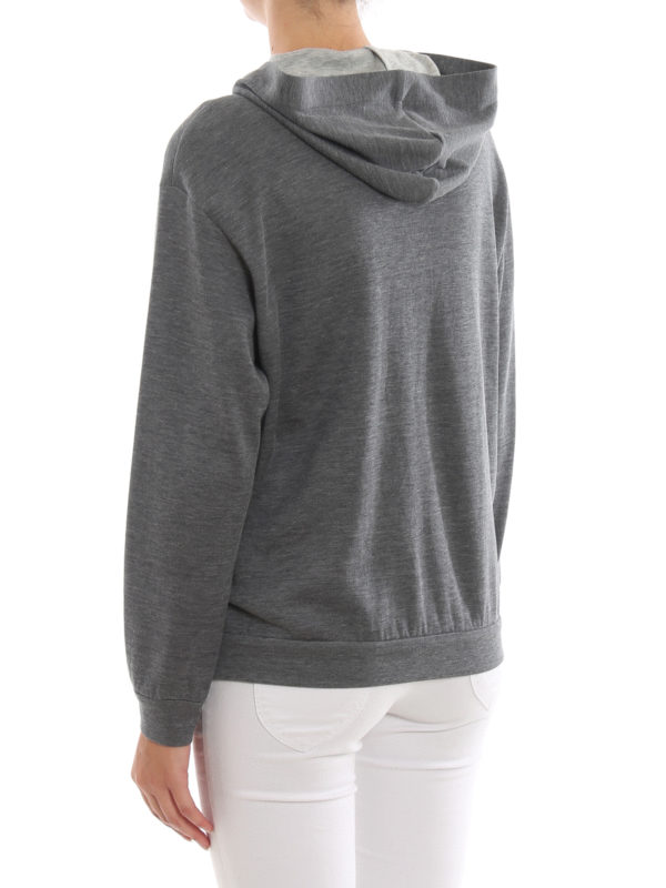 Sudadera - Gris shop online: BRUNELLO CUCINELLI