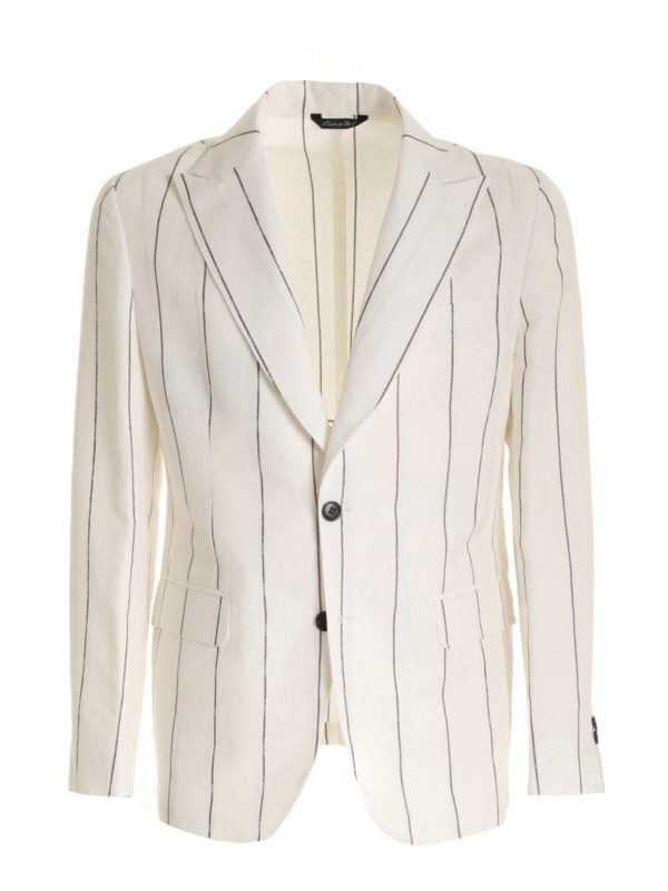 Brian Dales: Elegante Anzüge - Eleganter Anzug - Weiß