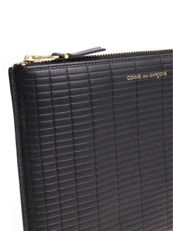 Clutch - Schwarz shop online: COMME DES GARÇONS WALLET
