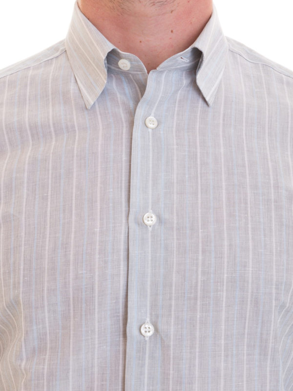 BRIONI buy online Hemd - Hellgrau