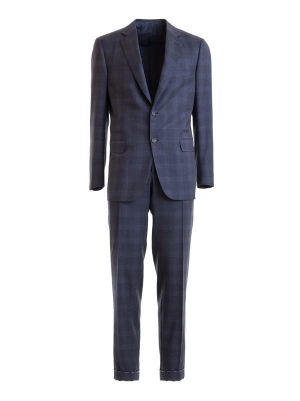 BRIONI: Vestidos de gala - Traje - Estampado