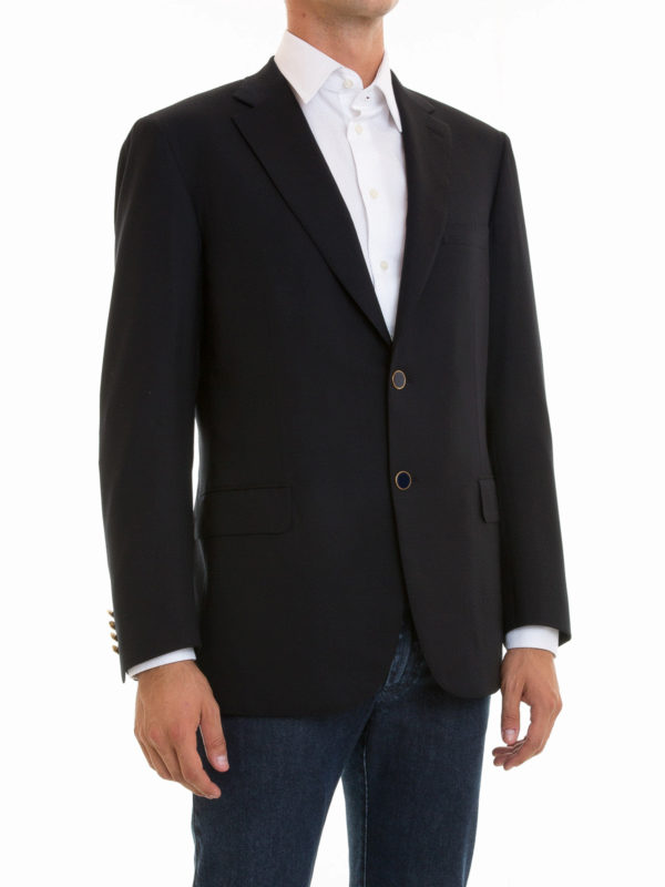 BRIONI: Tailored & Dinner online - Brunico wool structured blazer