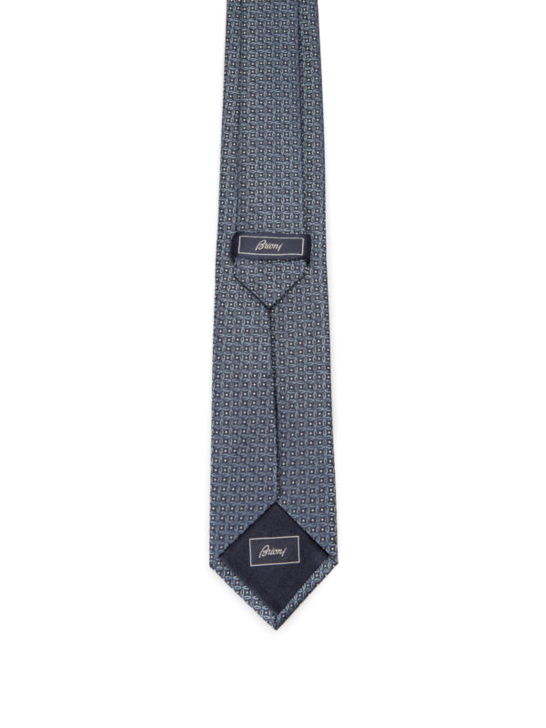 BRIONI: ties & bow ties online - Optical pattern silk tie