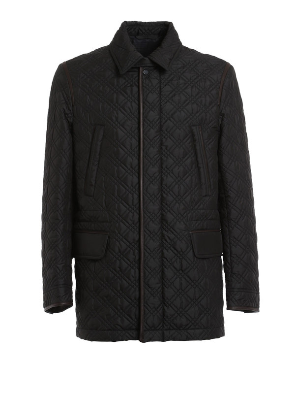 BRIONI: padded jackets - Quilted Field  jacket