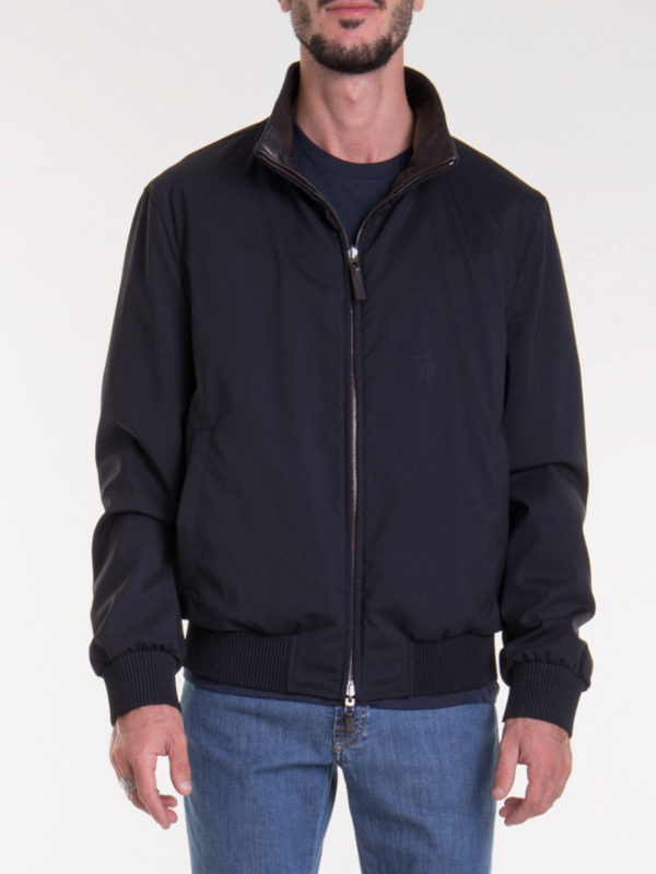 iKRIX BRIONI: Reversible leather jacket