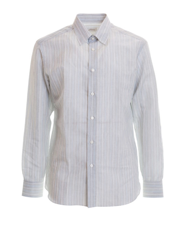 BRIONI: Hemden - Hemd - Hellgrau