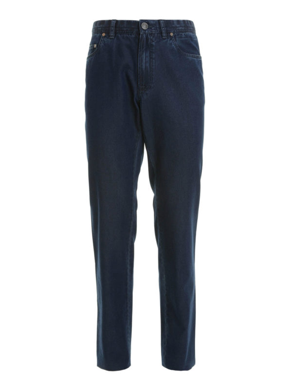 BRIONI: straight leg jeans - Stelvio jeans