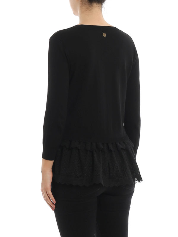 Broderie Anglaise Knit Jumper - Ready-to-Wear 1AB6WU