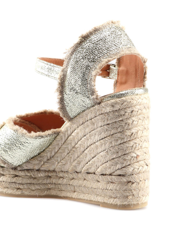 Espadrilles - Gold shop online: CASTANER