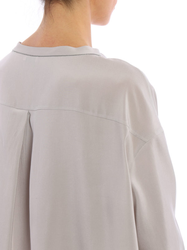 BRUNELLO CUCINELLI buy online Blusa Gris Claro