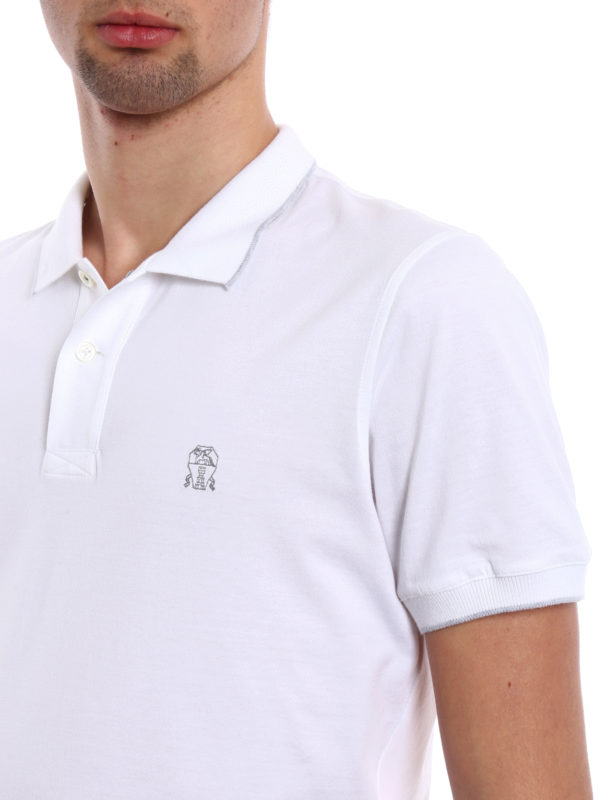 BRUNELLO CUCINELLI buy online Polo - Blanco