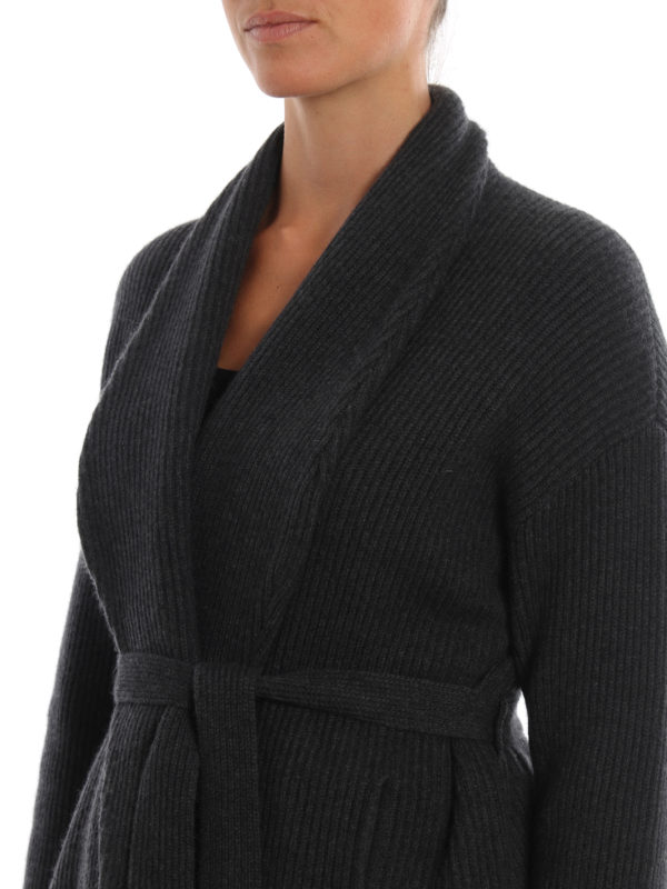 Shop BRUNELLO CUCINELLI Casual Style Wool Cashmere Rib Blended Fabrics Long  Sleeves by HANAYOU
