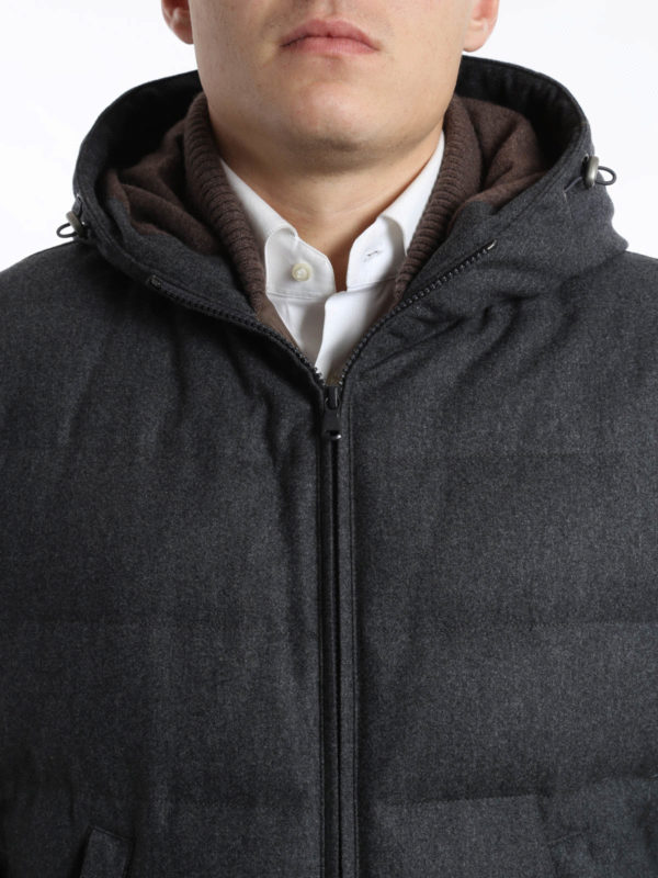 BRUNELLO CUCINELLI buy online Silk and wool padded jacket
