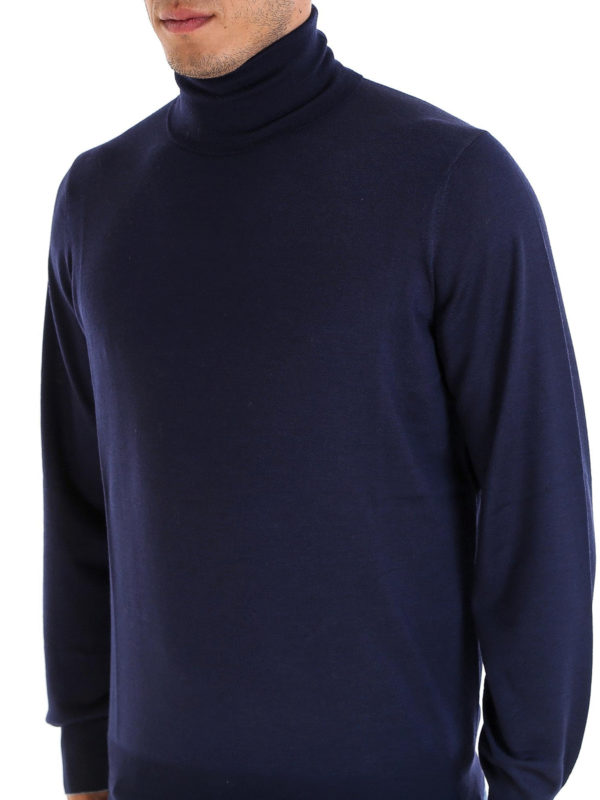 BRUNELLO CUCINELLI buy online タートルネック/ポロネック - ブルー