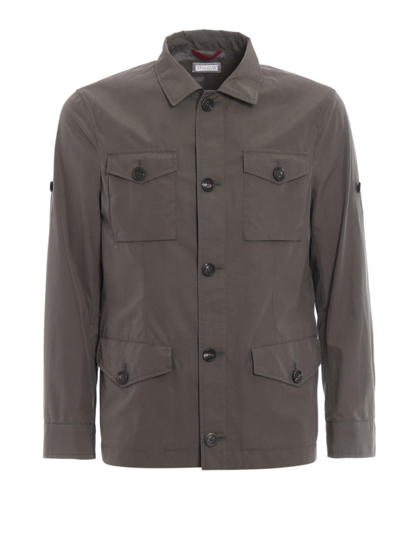 Salopette Combinaison Brunello Cucinelli En Soie - Couleur Taupe - Taille M - Occasion Très Bon état