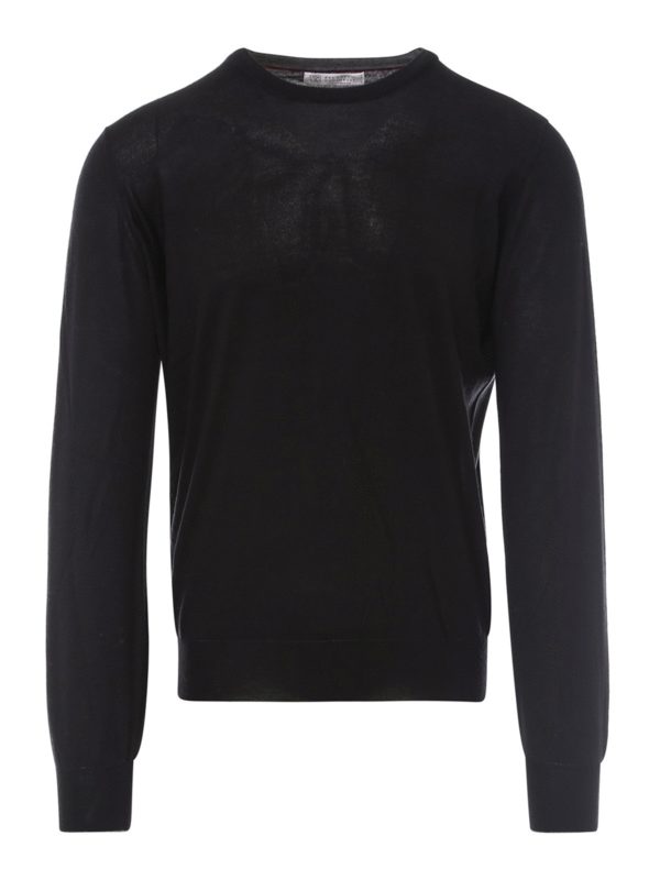 BRUNELLO CUCINELLI: crew necks - Cashmere and silk pullover
