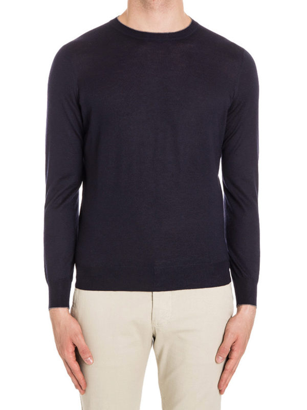 BRUNELLO CUCINELLI: crew necks online - Cashmere silk lightweight sweater