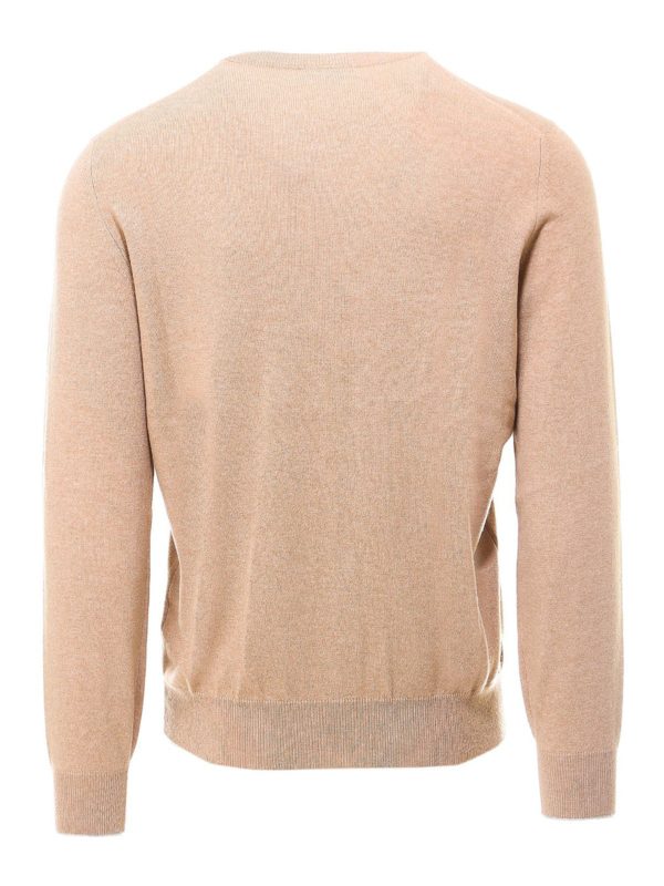 BRUNELLO CUCINELLI: クルーネック online - クルーネック - ベージュ