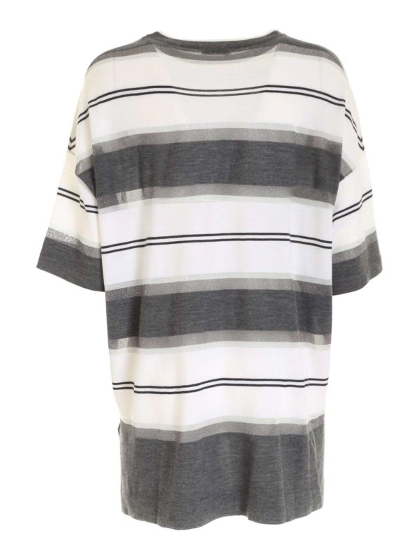 BRUNELLO CUCINELLI: クルーネック online - クルーネック - グレー