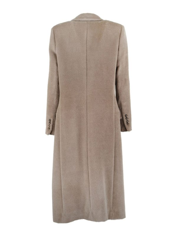 BRUNELLO CUCINELLI: Abrigos largos online - Abrigo Largo - Marrón Claro
