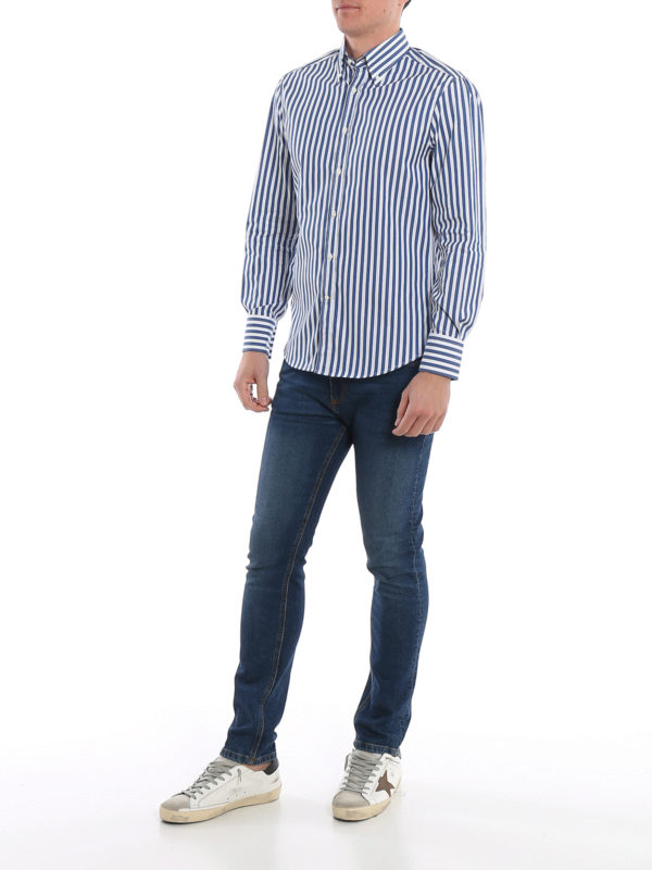 BRUNELLO CUCINELLI: Camisas online - Camisa - De Rayas