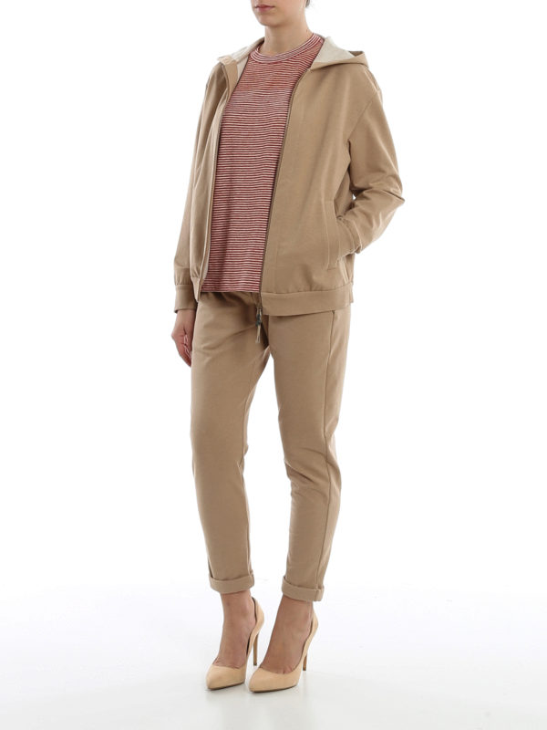BRUNELLO CUCINELLI: Sweatshirts und Pullover online - Sweatshirt - Camel
