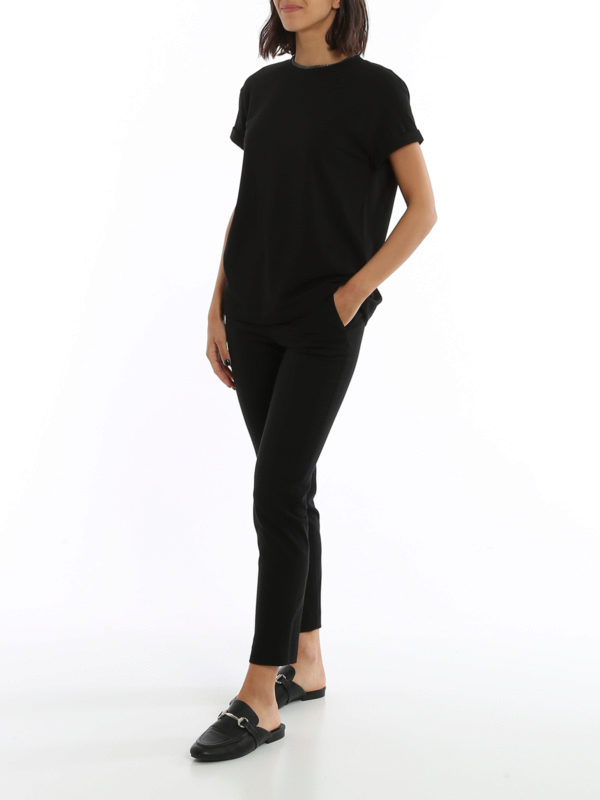 BRUNELLO CUCINELLI: T-shirts online - T-Shirt - Schwarz