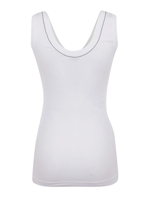 BRUNELLO CUCINELLI: Tops & Tank tops online - Embellished top