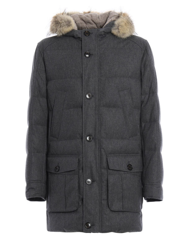 Brunello Cucinelli Cashmere padded jacket - Men | MM4281153CT538