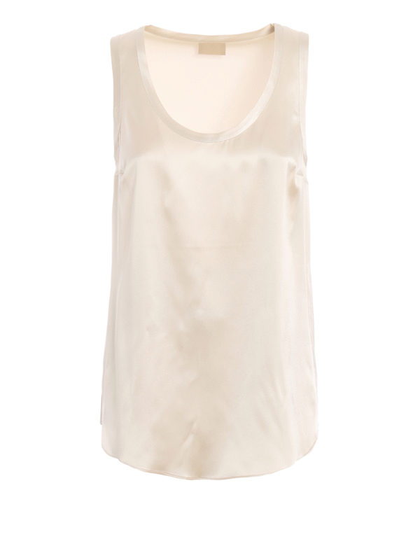 BRUNELLO CUCINELLI: Tops & Débardeurs - Top - Beige Clair