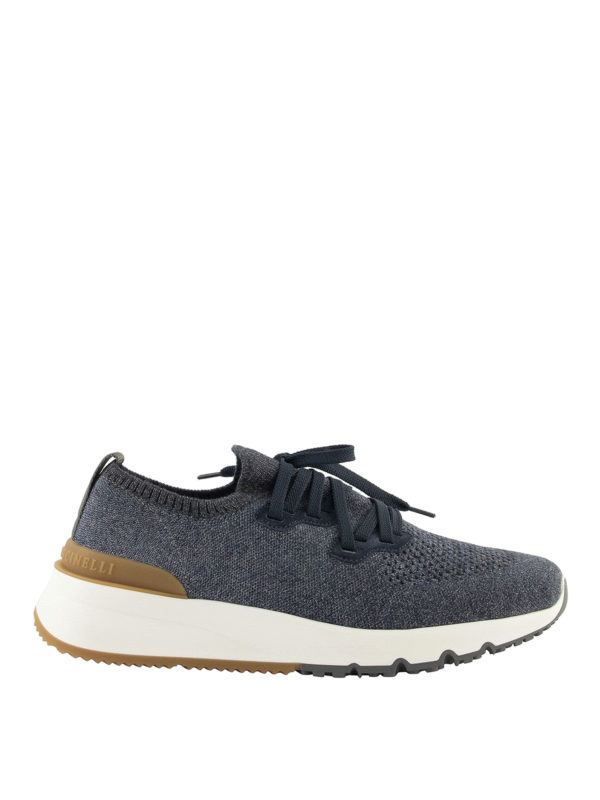 BRUNELLO CUCINELLI: Sneaker - Sneaker - Blau