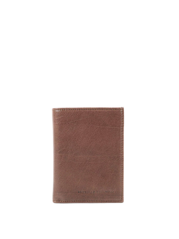 BRUNELLO CUCINELLI: wallets & purses - Leather wallet