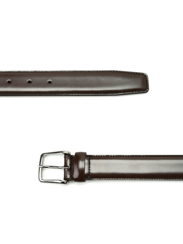 Brushed leather belt shop online: TOD