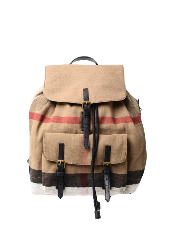 BURBERRY: backpacks - Check backpack
