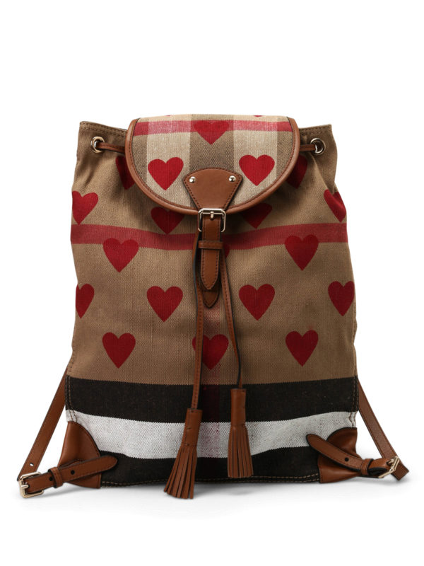 BURBERRY: backpacks - Chiltern Hearts medium backpack