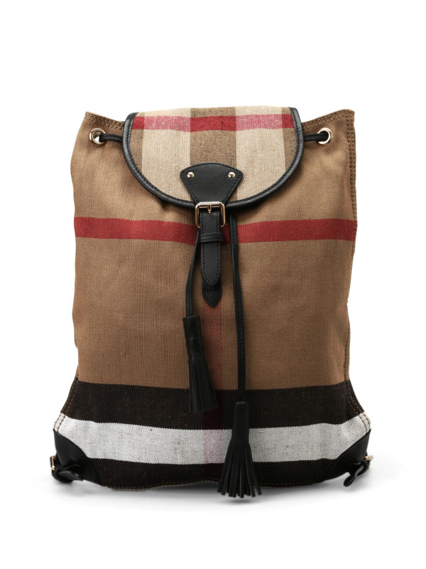 BURBERRY: Rucksäcke - Rucksack Chiltern - Schwarz