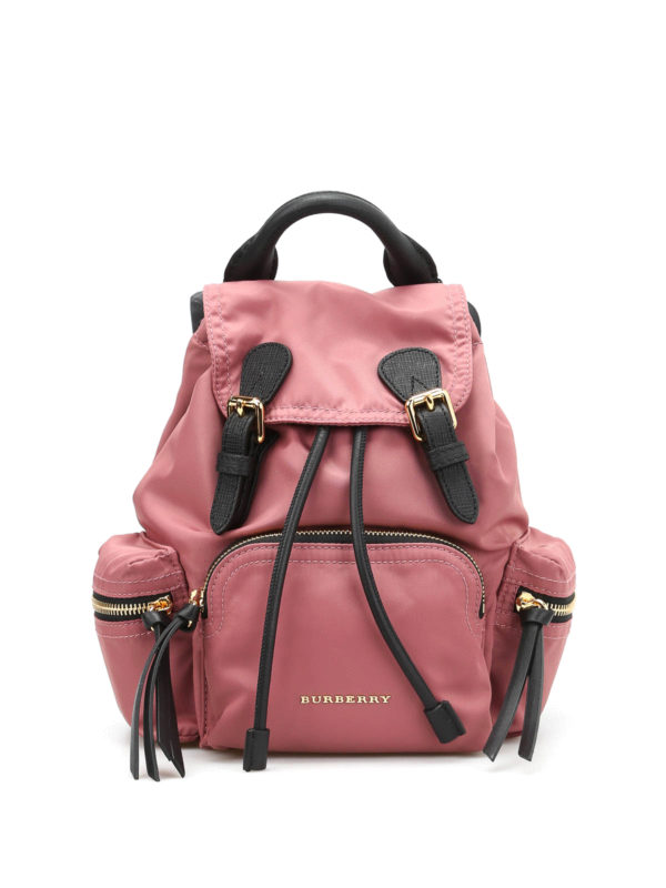 BURBERRY: backpacks - The Rucksac fabric backpack