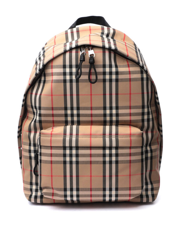 BURBERRY: Mochilas - Mochila - Tartán